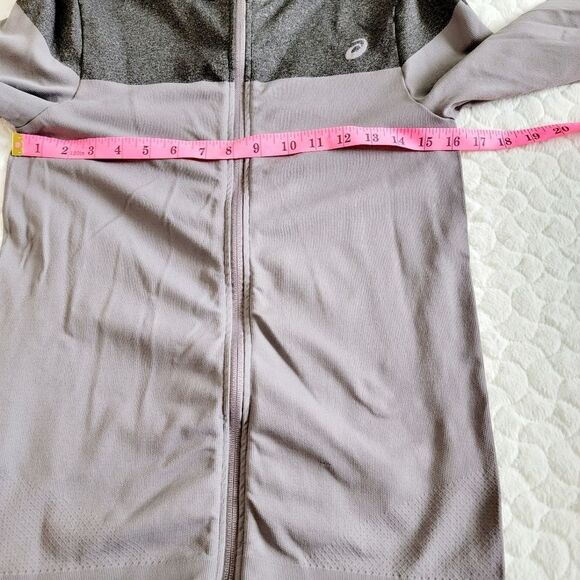 ASICS Seamless warm-up jacket gym fitted athletic hoodie zip-up lightweight M - Picture 3 of 8